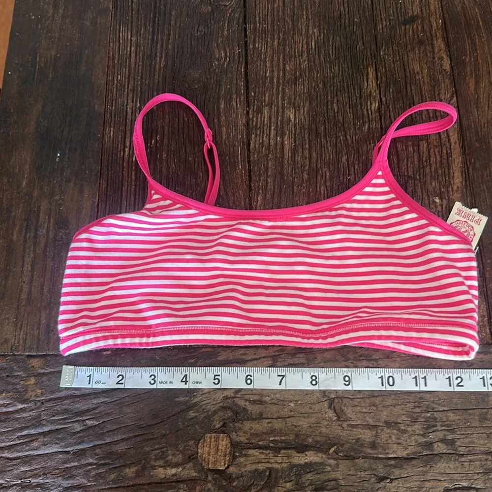 Victoria’s Secret Pink yoga striped sports bra NWT - Picture 6 of 6